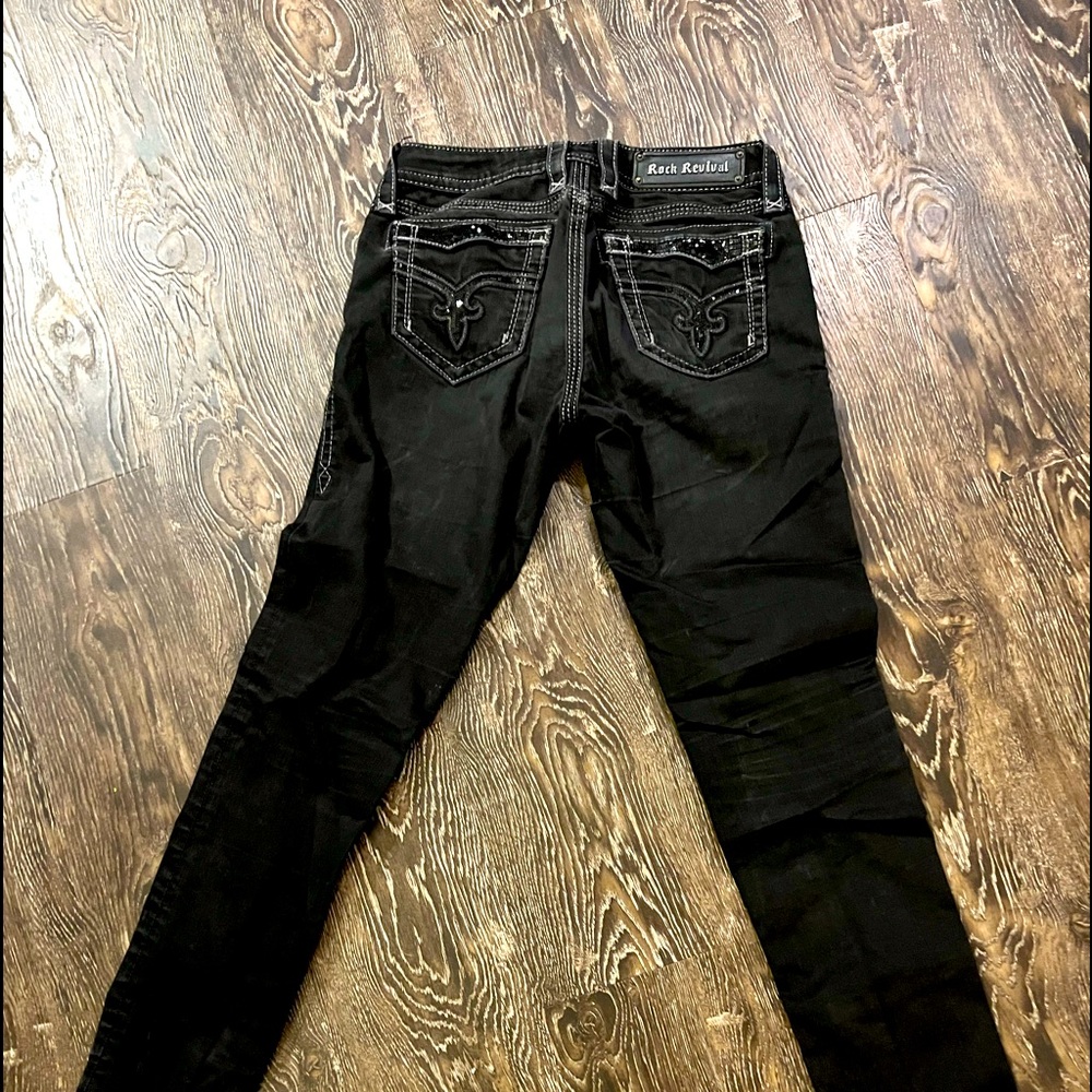 COPY - Rock Revival black easy skinny jeans